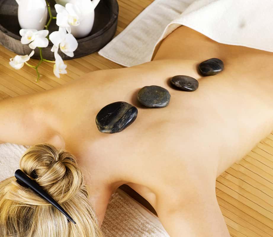 Kit De 14 Pierres De Massage Chaudes En Basalte Noir - Soin Bien-être Et Relaxation